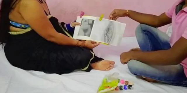 Drawing teacher and student sex video Desivideo.net - Hindi Sex Videos