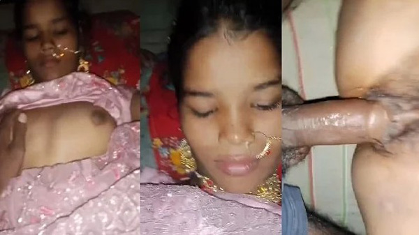 Newly maaried girl ki suhagraat sex video