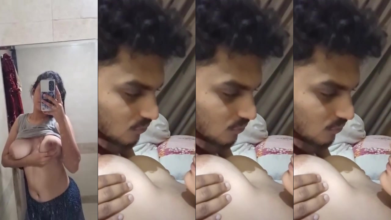 Intense Sloppy Oral Blowjob & Deep Throat with Busty Beautiful Cute Desi Girl (Private Recording)