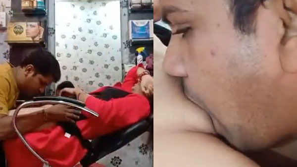 Beauty parlor mein chut chatwati desi girl